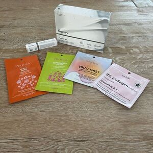 NIB- The Ordinary beauty set- The Daily Set, Peptide serum and Pacifica masks